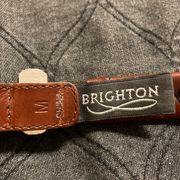 Brighton Medium Ladies Brown Leather Belt